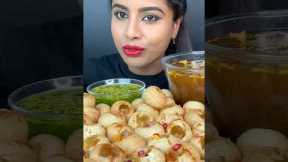 100 Spicy Panipuri Eating Challenge |  Golagappa Eating Challenge |  Street Food ASMR Eating Mukbang