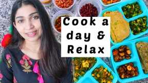 PRE COOKED INDIAN MEALS | HEALTHY MEAL PREP IDEAS INDIAN| HOW TO COOK INDIAN FOOD FOR A WEEK