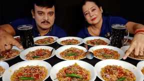 STREET STYLE 15 SPICY🔥🌶 RAGDA CHAAT/PATTIES EATING CHALLENGE IN 5 MIN|RAGDA|INDIAN STREET FOOD|#food
