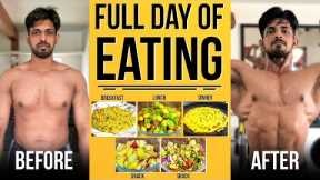Full Day of Eating For FAT LOSS - INDIAN Diet Plan (For Men & Woman)
