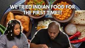 Trying INDIAN FOOD for the FIRST TIME Mukbang!!