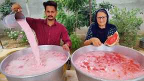 SHARBAT | Indian Summer Drink Rooh Afza Prepared By Granny | Healthy Drinks | Veg Village Food