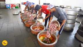 Biggest Mutton Biryani Mega Factory Daily 1000 Kg Biryani Making Rs. 270/- Only l Hyderabad Food