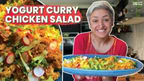 YOGURT CURRY CHICKEN SALAD | BEST chicken salad you will try this season | Food with chetna