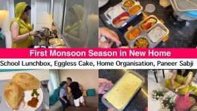 Finding Joy in Small Things! Baking Cake, Kids Lunchbox/Easy & Healthy Tiffin Recipe for School kids