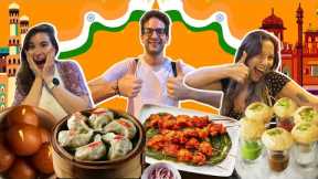 LATINOS try INDIAN FOOD!! Foreigners try Indian food | 🤤😋😮 Indian Food Reaction | Indian In Israel