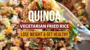 Quinoa Vegetable Fried Rice ll Quinoa Recipes ll Healthy Meals ll Weight loss ll Protein Rich Recipe