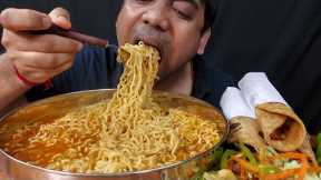 10 Packet Noodles Challenge Mukbang Food Show