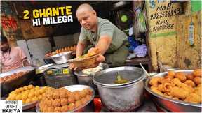 Indian Street Food in VRINDAVAN | Hathras Jumbo Paratha, Chatkara Chaat Chopati, Shankar Rabdi