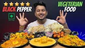 Black Pepper Restuarant Veg Menu | Veg Tandoori Platter | Paneer Butter Masala |Malai Kofta |Biryani