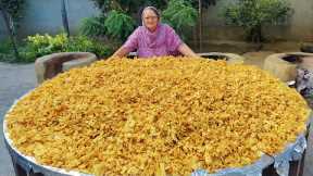 Besan Papdi Recipe | Gujrati snacks making | Indian Recipes | Veg Village Food