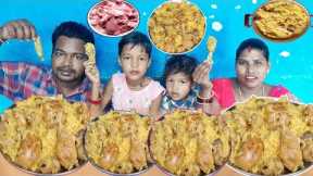 Chicken Khichdi recipe | Chicken Khichdi eating | mukbang big bites chicken Khichdi eating