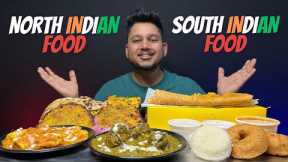North Indian Food Vs South Indian Food | Paneer Dosa | Paneer Do Pyaza | Palak Kofta | Idli Sambhar