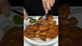 Grilled Chicken ASMR Cooking || #shorts #asmr #chicken #indianasmrworld #food #nonveg #streetfood