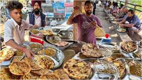 20/- Rs FULL PLATE | Punjabi Singers ki Favorite Thali | Street Food India