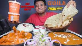 FINALLY Goila's Butter Chicken with Butter Naan, Dal Makhani, Murg Malai Kebab with Rice & Breads