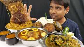 ASMR BIG FISH TAIL , EGGS EATING WITH RICE INDIAN FOOD MUKBANG