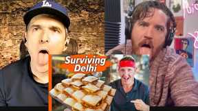 How India Survives without Meat!! Delhi's Anti-Meat Street Food!! REACTION!!