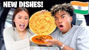 Eating Indian Food Dishes That We've Never Tried Before!! (INDIAN FOOD MUKBANG)