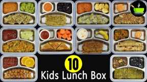 10 Kids Lunch Box Recipes Vol-12 | Quick & Easy Lunch Box Ideas | Indian Lunch Box Recipes | Lunch