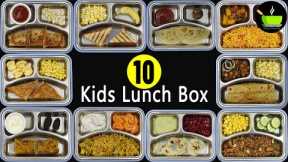 10 Kids Lunch Box Recipes Vol-11 | Quick & Easy Lunch Box Ideas | Indian Lunch Box Recipes | Lunch