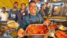 RAJASTHAN Celebrities Indian Street Food 😍 Masterchef Ghotala, Pandit G ka Chatkara, Chole Bhature