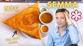 Eating Michelin Starred Dosas at Semma. The Best Indian Restaurant in NYC