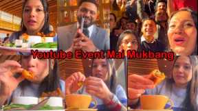 Youtube Event Mai Thelkha Macha Diya | What I Eat In Youtube Event | Youtube Creator Collective 2023
