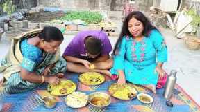 Big Bites Mukbang Asmr Indian.Khichdi Begun vaja.Eating Show.Bengali Eating show.Bengali Food videos