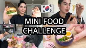 🇰🇷24 HOURS EATING *MINI FOOD* ONLY🍜 CVS
