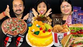 EMOJI vs REAL Food Challenge, EMOJI EATING CHALLENGE, 6 Emojis Indian Eating Show
