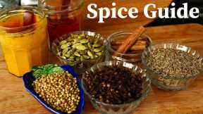 BEGINNER'S GUIDE TO SPICES FOR INDIAN COOKING (ESSENTIAL & NON ESSENTIAL)