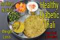 Healthy Diabetic Veg Thali In 30 Mins 