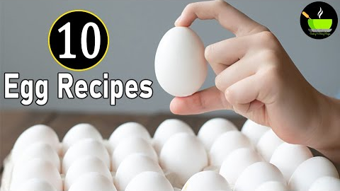 10 Egg Recipes | Anda Recipes | Muttai Recipes | Quick & Easy Egg Recipes | Tasty Indian Egg Recipes