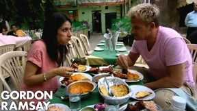 Gordon Ramsay Tries Indian Food In Delhi