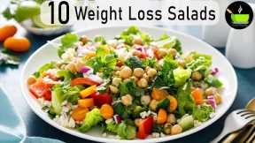 10 Healthy Salad Recipes | Diabetic Friendly Recipes | Weight Loss Recipes | Indian Salad Recipes