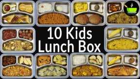 10 Lunch Box Recipes For Kids Vol 15 | Indian Lunch Box Recipe |Easy And Quick Tiffin Ideas For Kids