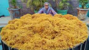 ALOO BHUJIA In Bulk Quantity | Aloo Sev Recipe | Indian Namkeen Recipe | Veg Village Food