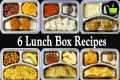 6 Tiffin Box Recipes | Kids Lunch Box 